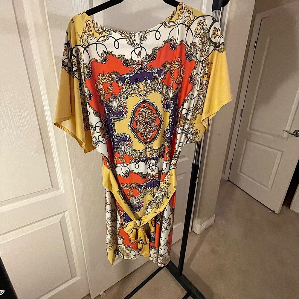 Gently Used BCBGMAXAZRIA. I see no flaws.